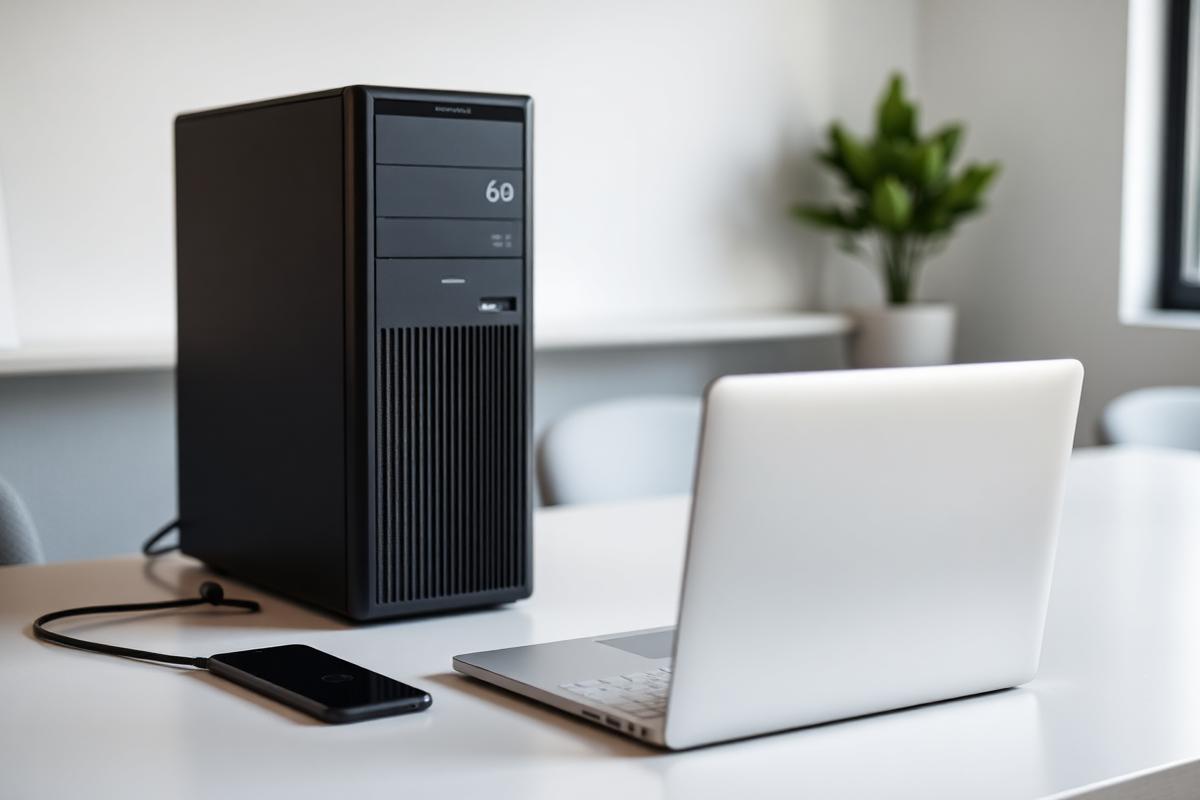 Computadoras de escritorio y laptops
