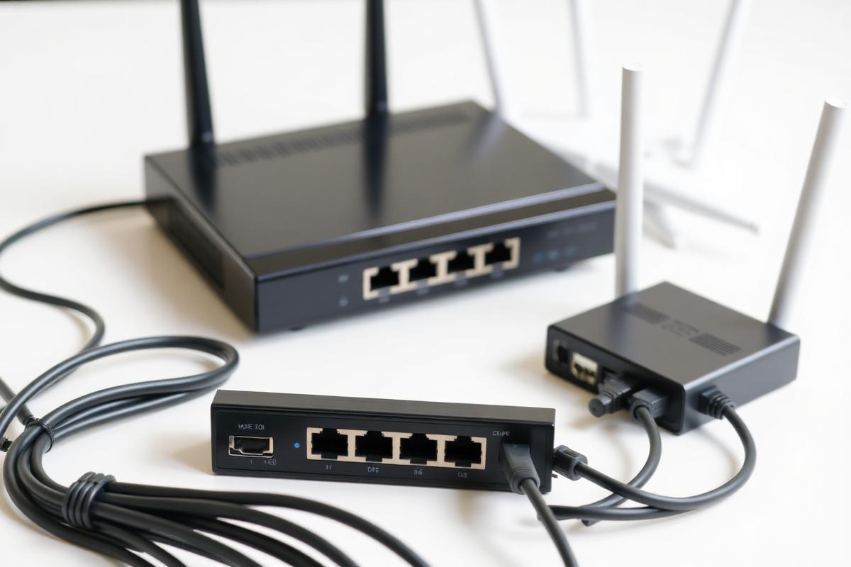 Routers, switches y access points